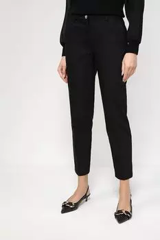 Классические брюки из смесового хлопка Naf Naf