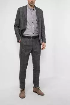 Клетчатые брюки из шерсти D.Molina