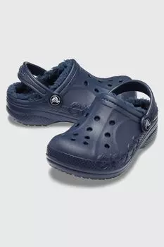 Сабо на искусственном меху Crocs