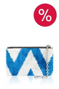 Ключница из шелка с принтом MICHEL KATANA