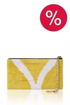 Ключница шелковая с принтом MICHEL KATANA