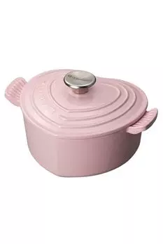 Кокотница Сердце 20 см со стальной ручкой Le Creuset