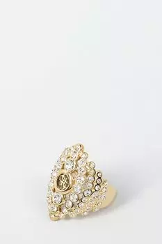 Кольцо с кристаллами Guess