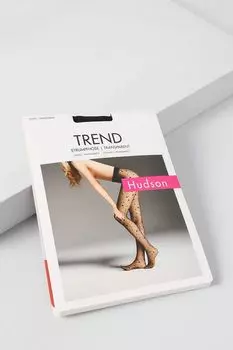 Колготки капроновые с принтом Hudson