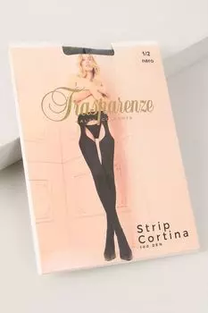Колготки с имитацией чулок на поясе Strip Cortina 100 Den Trasparenze