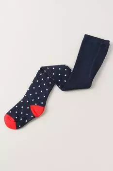 Колготки с принтом в горох Estyle