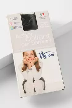 Колготки с узором бантики Vignoni