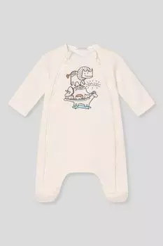 Комбинезон хлопковый с аппликацией Choupette