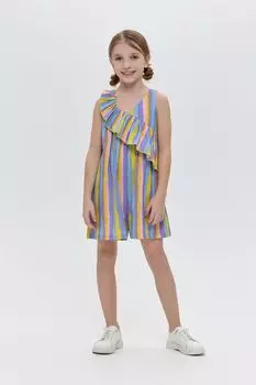 Комбинезон хлопковый с оборкой Choupette