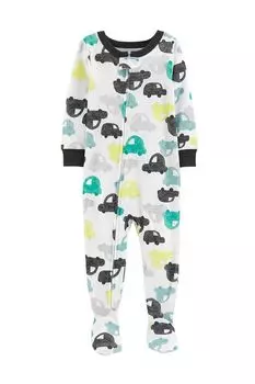 Комбинезон хлопковый с принтом Carter's