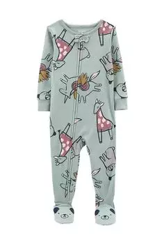 Комбинезон хлопковый с принтом Carter's