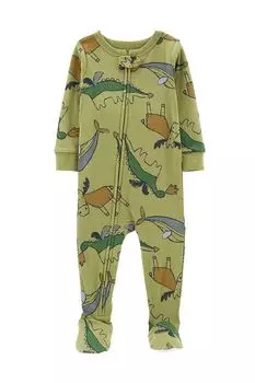 Комбинезон хлопковый с принтом Carter's