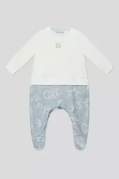 Комбинезон хлопковый с принтом Choupette