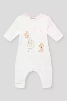 Комбинезон хлопковый с принтом Choupette