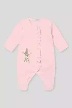 Комбинезон хлопковый с вышивкой Choupette