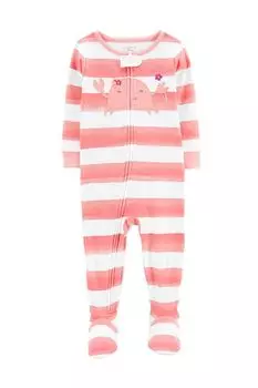 Комбинезон хлопковый в полоску Carter's