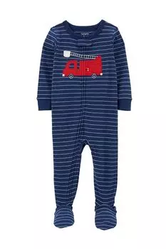 Комбинезон хлопковый в полоску Carter's