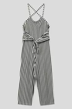 Комбинезон из вискозы в полоску Mayoral