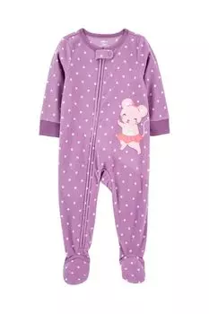 Комбинезон на молнии с принтом мышка Carter's