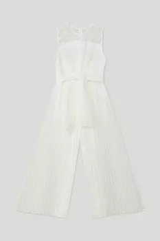 Комбинезон плиссированный с ажурным верхом Mayoral