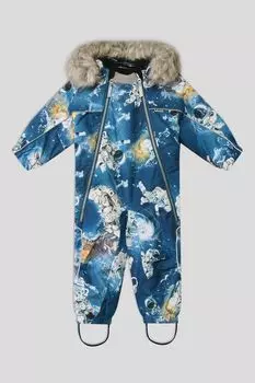 Комбинезон с меховой отделкой Molo