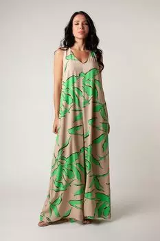 Комбинезон широкого кроя с принтом ESFIR