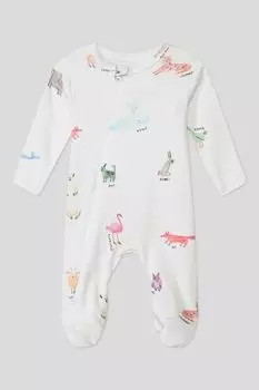 Комбинезон трикотажный с принтом Aspaya