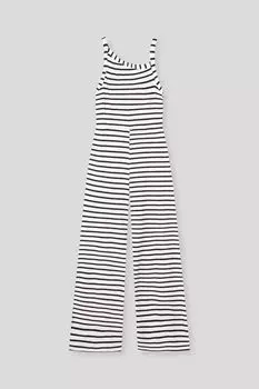 Комбинезон трикотажный в полоску Mayoral