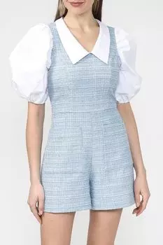 Комбинезон твидовый с карманами BELUCCI