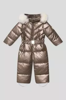 Комбинезон утепленный на синтепухе с искусственной меховой опушкой Choupette