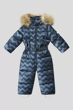 Комбинезон утепленный на синтепухе с искусственной меховой опушкой Choupette