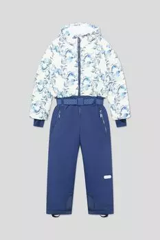 Комбинезон утепленный с капюшоном и поясом Choupette