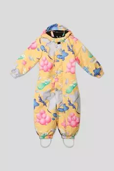 Комбинезон утепленный с капюшоном и принтом Майя Oldos