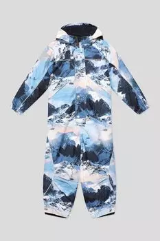 Комбинезон утепленный с капюшоном и принтом Molo