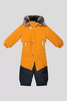 Комбинезон утепленный с мехом на капюшоне Kerry