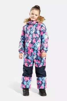 Комбинезон утепленный с мехом на капюшоне Kisu