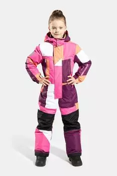 Комбинезон утепленный с мехом на капюшоне Kisu