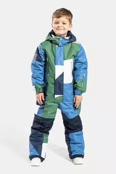 Комбинезон утепленный с мехом на капюшоне Kisu