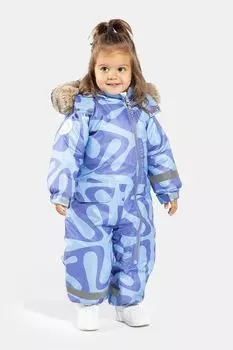 Комбинезон утепленный с меховой опушкой Kisu