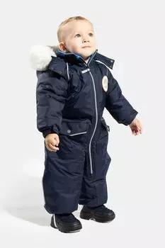 Комбинезон утепленный с меховой опушкой Kisu