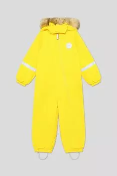 Комбинезон утепленный с меховой опушкой Olli Lassie