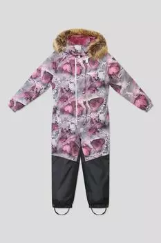 Комбинезон утепленный с меховым воротником Kerry