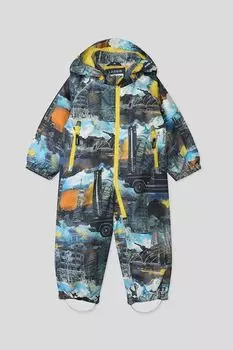 Комбинезон утепленный с принтом Lassie