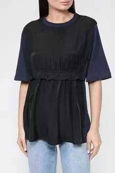 Комбинированная футболка Ipekyol