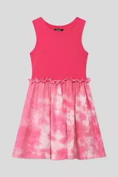 Комбинированное платье из хлопка OVS