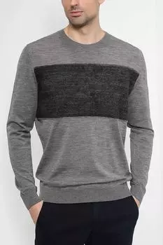 Комбинированный джемпер из шерсти DIGEL