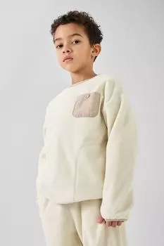 Комплект флисовый из джемпера и брюк Happy Baby