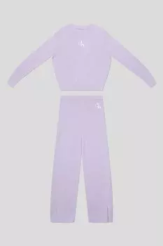 Комплект хлопковый из джемпера и брюк Calvin Klein Jeans