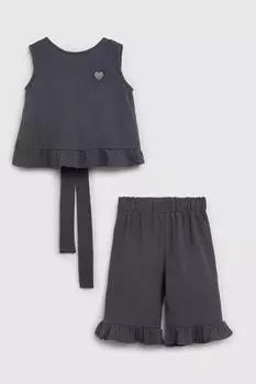 Комплект хлопковый из футболки и шорт KIDSPARAD