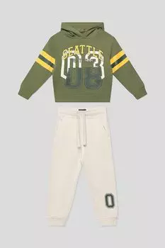 Комплект хлопковый из худи и брюк OVS